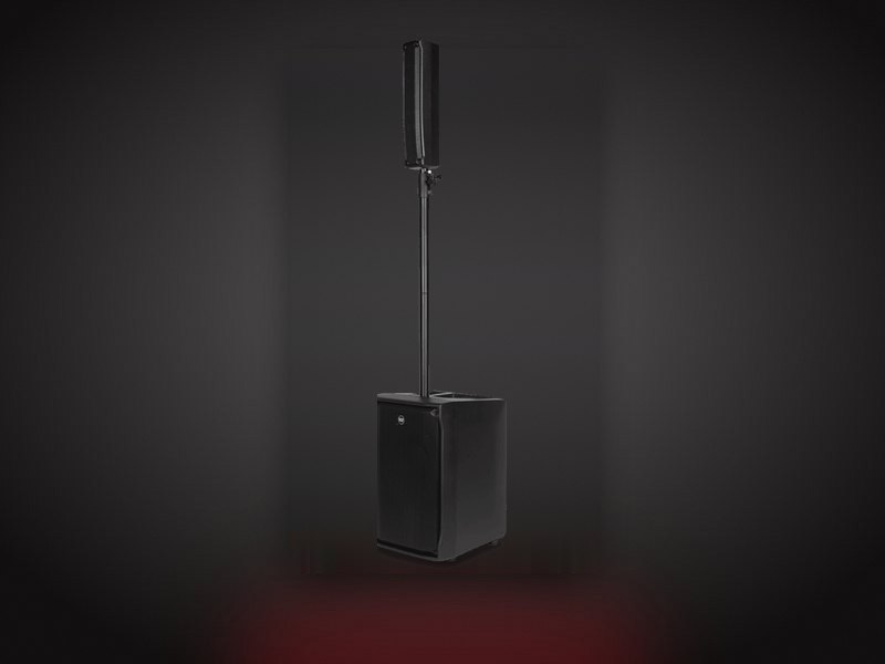 RCF EVOX J8 portable column PA system with subwoofer