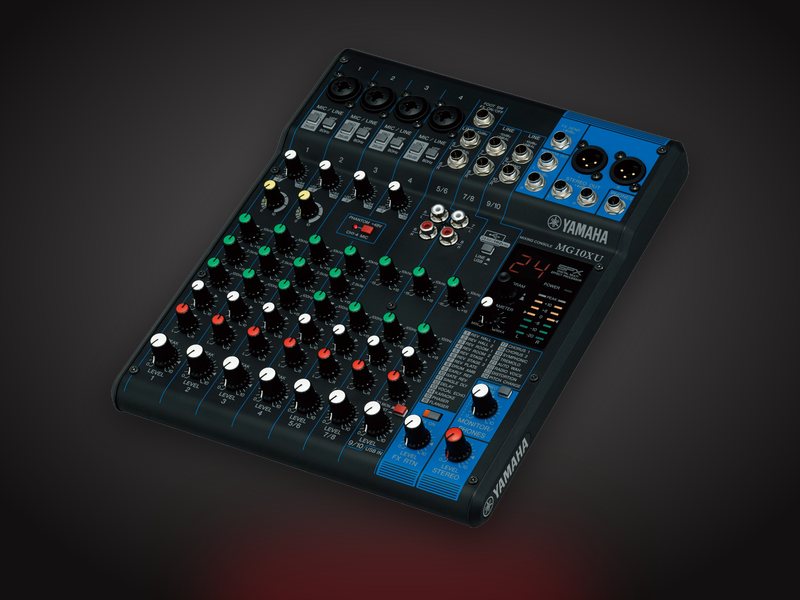 Yamaha MG10XU 10-channel mixer
